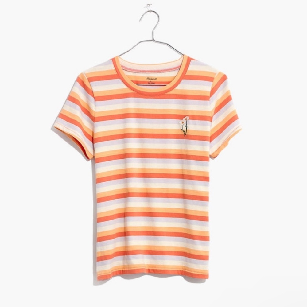 Madewell | Striped Short Sleeve T-Shirt - Picture 3 of 7